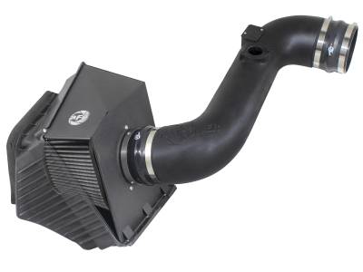 aFe Power - aFe 51-32322 Stage-2 Black Cold Air Intake for 11-16 GM Diesel Trucks 6.6L Td