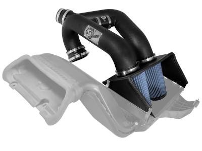 aFe Power - aFe 54-12642-1B Stage-2 Black Cold Air Intake w/5R Filter for 15-16 F150 3.5/2.7
