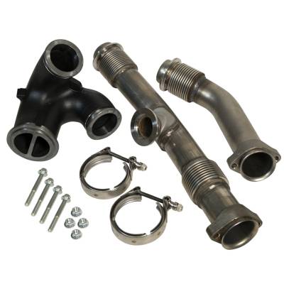 BD Diesel - BD Diesel 1043918 Up-Pipe Kit w/EGR Connector for 04.5-07 Ford 6.0L Powerstroke