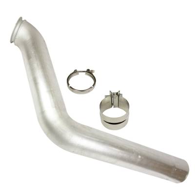 BD Diesel - BD Diesel 1045240 4" Downpipe Kit S400 Aluminized Full Marmon 4.2