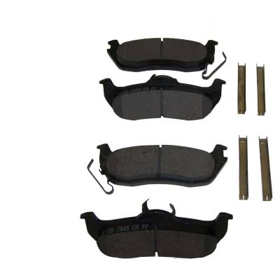 Crown Automotive Jeep Replacement - Crown Automotive 5080871AA Disc Brake Pad Set