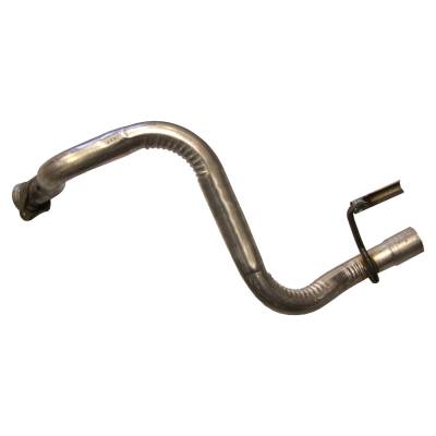 Crown Automotive Jeep Replacement - Crown Automotive 52018176 Exhaust Pipe for Jeep Wrangler YJ