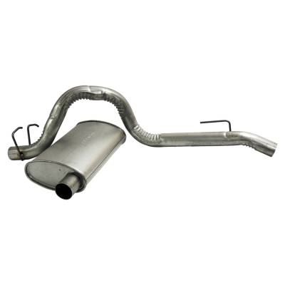 Crown Automotive Jeep Replacement - Crown Automotive 52019135 Exhaust Kit for 87-95 Jeep Wrangler YJ 2.5/4.0L