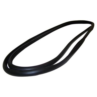 Crown Automotive Jeep Replacement - Crown Automotive 55019988 Windshield Glass Weatherstrip for Jeep Wrangler YJ