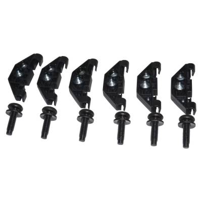 Crown Automotive Jeep Replacement - Crown Automotive 55397093K Hard Top Hardware Kit for 07-18 Jeep Wrangler JK