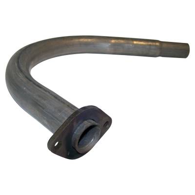 Crown Automotive Jeep Replacement - Crown Automotive J0641856 Exhaust Pipe for 46-71 CJ3 CJ5 CJ5A CJ6 CJ6A Willys