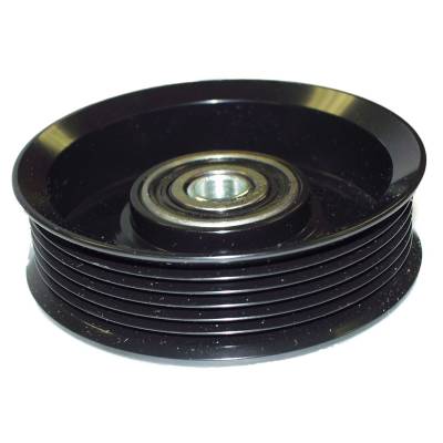 Crown Automotive Jeep Replacement - Crown Automotive J3239821 Idler Pulley for 87-89 Jeep Wrangler YJ CJ/5/7/8