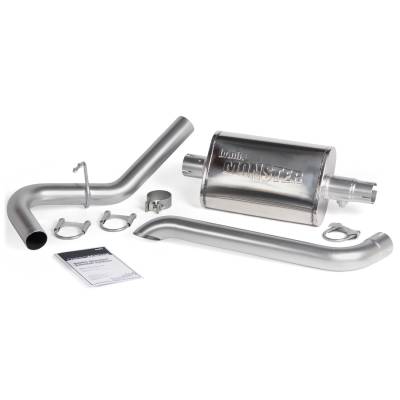Banks Power - Banks Power 51360 Monster Exhaust for 87-01 Jeep Cherokee XJ 4.0L