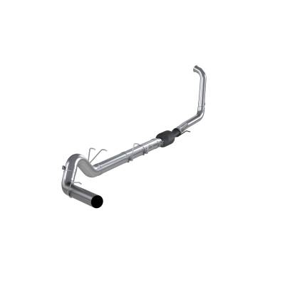 MBRP Exhaust - MBRP S62240SLM T409 5" Turbo Back Single Side Exit w/o Muffler 03-07 F250/350