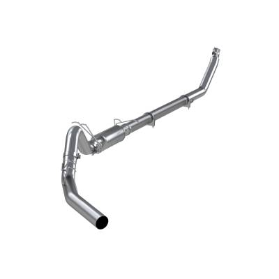 MBRP Exhaust - MBRP S6100P 4" Turbo Back One Side Exit w/Muffler for 98-02 Dodge RAM 2500/3500