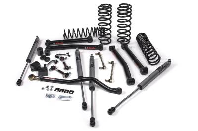 JKS - JKS JSPEC121KFA 2.5" Lift Std Coils FOX 2.0 Adv for 18-26 Jeep Wrangler JL 4DR