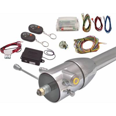 Autoloc - Autoloc AUTHFS1501Y Yellow Amber One Touch Engine Start Kit & Remote