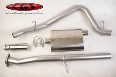 CGS - CGS 60013 Aluminized Cat-Back Exhaust System for Chevrolet