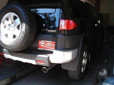 CGS - CGS Performance 60030 Aluminized Cat-Back Exhaust for 06-13 Toyota FJ Cruiser