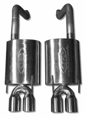 CGS - CGS 60070 Axle-Back Exhaust System for Chevrolet