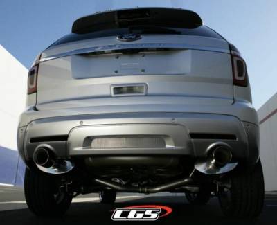 CGS - CGS Performance 60071 Alum. Cat-Back Exhaust for 11-15 Ford Explorer 3.5L V-6