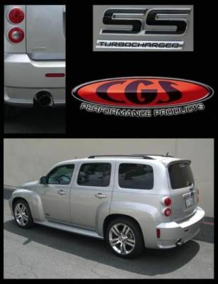 CGS - CGS Performance 60057 Axle-Back Exhaust 08-10 Chevrolet HHR SS/Panel 2.0L Turbo