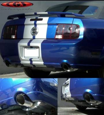 CGS - CGS Performance 60052 Axle-Back Exhaust for 05-10 Ford Mustang 4.6L V8