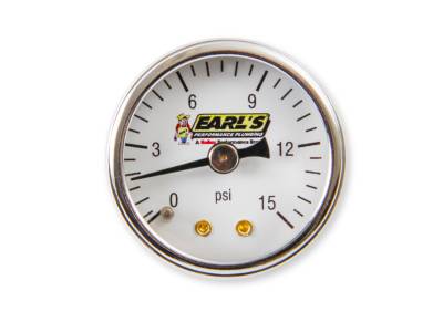 Earl's Performance - Earls Performance 100195ERL Fuel Pressure Gauge