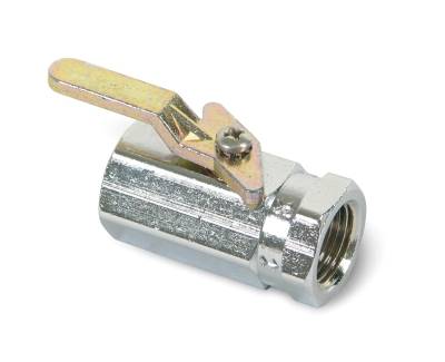 Earl's Performance - Earls Performance 230501ERL Shut-Off Valve Clamp-On Hose Fitting