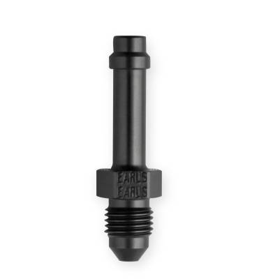 Earl's Performance - Earls Plumbing AT984503ERL Straight Aluminum NPT Hose End Clamp-On Hose Fitting