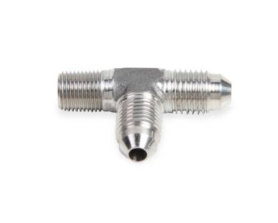 Earl's Performance - Earls Plumbing SS982606ERL Stainless Steel AN To NPT Adapter Tee