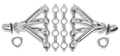 FlowTech - Flowtech 11706-1FLT Block Hugger Exhuast Header for GM LS 294-427