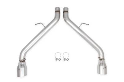 FlowTech - Flowtech 51605RFLT Axle-Back Exhaust System for 16-24 Chevy Camaro