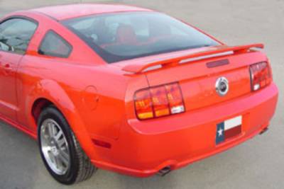 Dallas Automotive Restyling - DAR ABS-512 Factory Post Mount Rear Spoiler Unpainted Un-Lighted