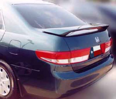 Dallas Automotive Restyling - DAR ABS-516 Factory Post Mount Rear Spoiler Unpainted Lighted