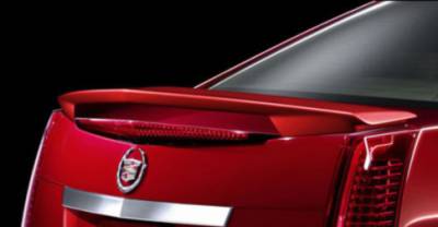 Dallas Automotive Restyling - DAR ABS-712 Cadillac CTS Post Mount Rear Spoiler Unpainted