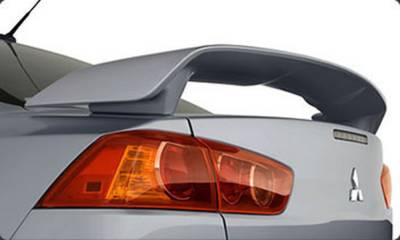 Dallas Automotive Restyling - DAR ABS-703 Factory Post Mount Rear Spoiler Unpainted Un-Lighted