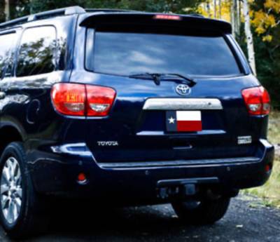 Dallas Automotive Restyling - DAR ABS-718 Roof Mount Rear Spoiler Unpainted Lighted for Toyota Sequoia