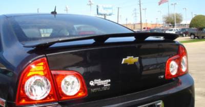 Dallas Automotive Restyling - DAR ABS-726 Chevrolet Malibu Post Mount Rear Spoiler Unpainted