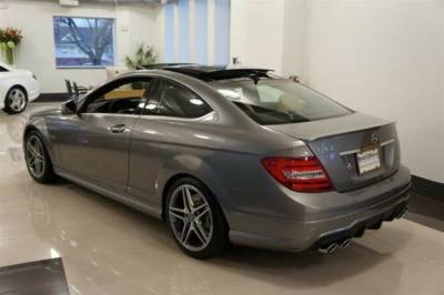 Dallas Automotive Restyling - DAR ABS-760 Mercedes C-Class Lip Mount Rear Spoiler Unpainted