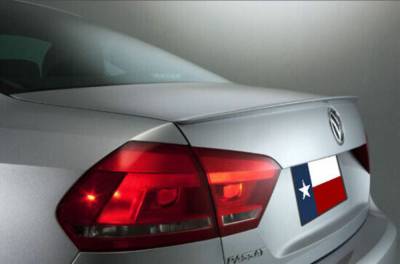 Dallas Automotive Restyling - DAR ABS-774 Rear Lip Mount Spoiler Unpainted