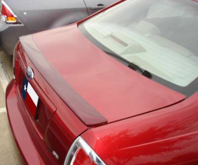 Dallas Automotive Restyling - DAR FG-054 Ford Fusion Lip Mount Rear Spoiler Unpainted