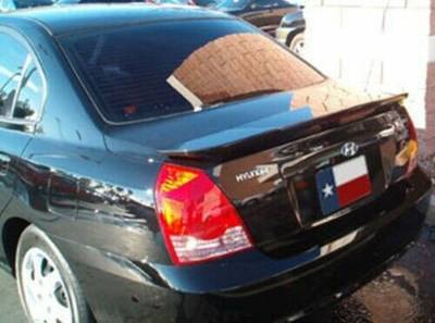 Dallas Automotive Restyling - DAR FG-046 for Hyundai Elantra Post Mount Rear Spoiler Unpainted Lighted
