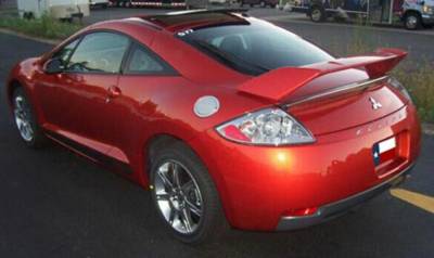 Dallas Automotive Restyling - DAR FG-136 Rear Post Mount Spoiler Unpainted Spoiler