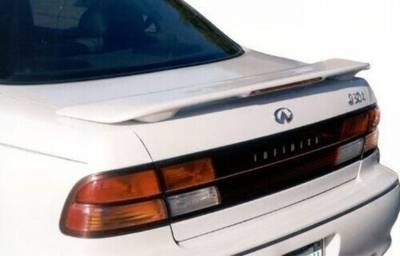 Dallas Automotive Restyling - DAR FG-050 Post Mount Rear Spoiler Unpainted Lighted for Infiniti I30
