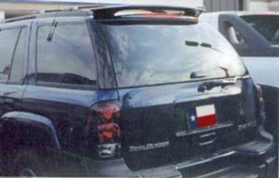 Dallas Automotive Restyling - DAR FG-028 Chevrolet Trailblazer Roof Mount Rear Spoiler Unpainted