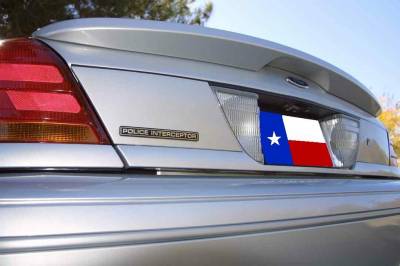 Dallas Automotive Restyling - DAR FG-201 Ford Crown Victoria Flush Mount Rear Spoiler Unpainted