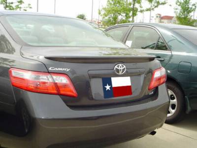 Dallas Automotive Restyling - DAR FG-017 Lip Mount Rear Spoiler Unpainted for Toyota Camry