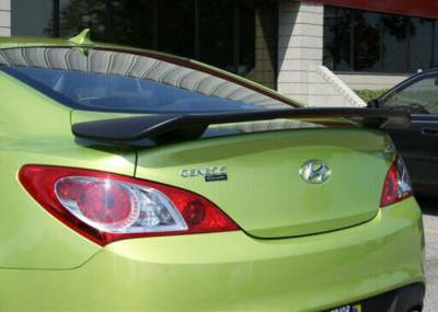 Dallas Automotive Restyling - DAR FG-240 for Hyundai Genesis Factory Post Rear Spoiler Unpainted Lighted