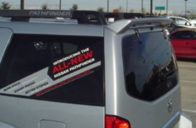 Dallas Automotive Restyling - DAR FG-034 Rear Roof Mount Spoiler Unpainted