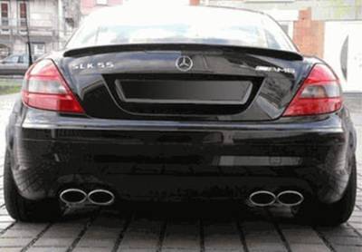 Dallas Automotive Restyling - DAR FG-206 Mercedes SLK Lip Mount Rear Spoiler Unpainted
