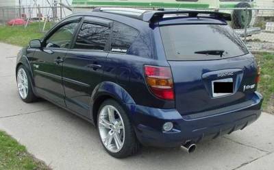 Dallas Automotive Restyling - DAR FG-041 Pontiac Vibe Roof Mount Rear Spoiler Unpainted