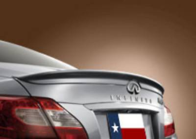 Dallas Automotive Restyling - DAR FG-263 Lip Mount Rear Spoiler Unpainted for Infiniti M37