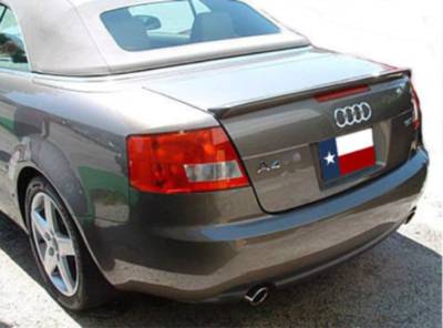 Dallas Automotive Restyling - DAR FG-113 Lip Mount Rear Spoiler Unpainted for Audi A4 A4