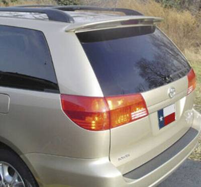 Dallas Automotive Restyling - DAR FG-022 Factory Roof Mount Rear Spoiler Unpainted Un-Lighted